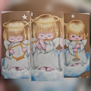 Vintage Hallmark Angels Coffee Cup Mug Tea Cup, Musical Heavenly Trio